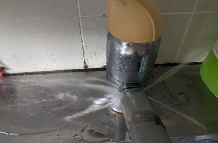 もし水道管が破裂してしまったら