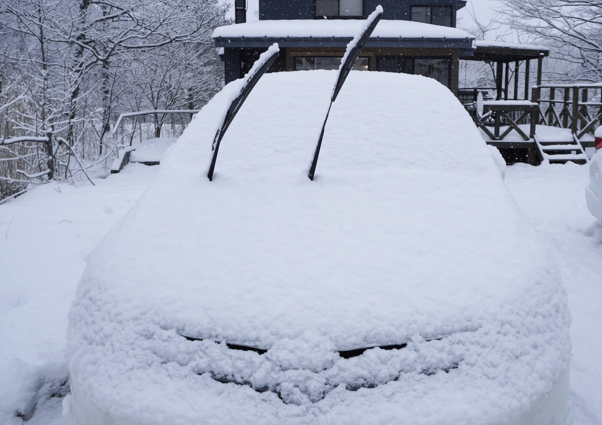 駐車時・発進時の雪対策